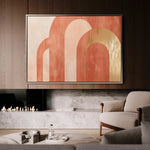 Boho 193 Canvas Art 18" x 24" / 45 x 60 cm / Black