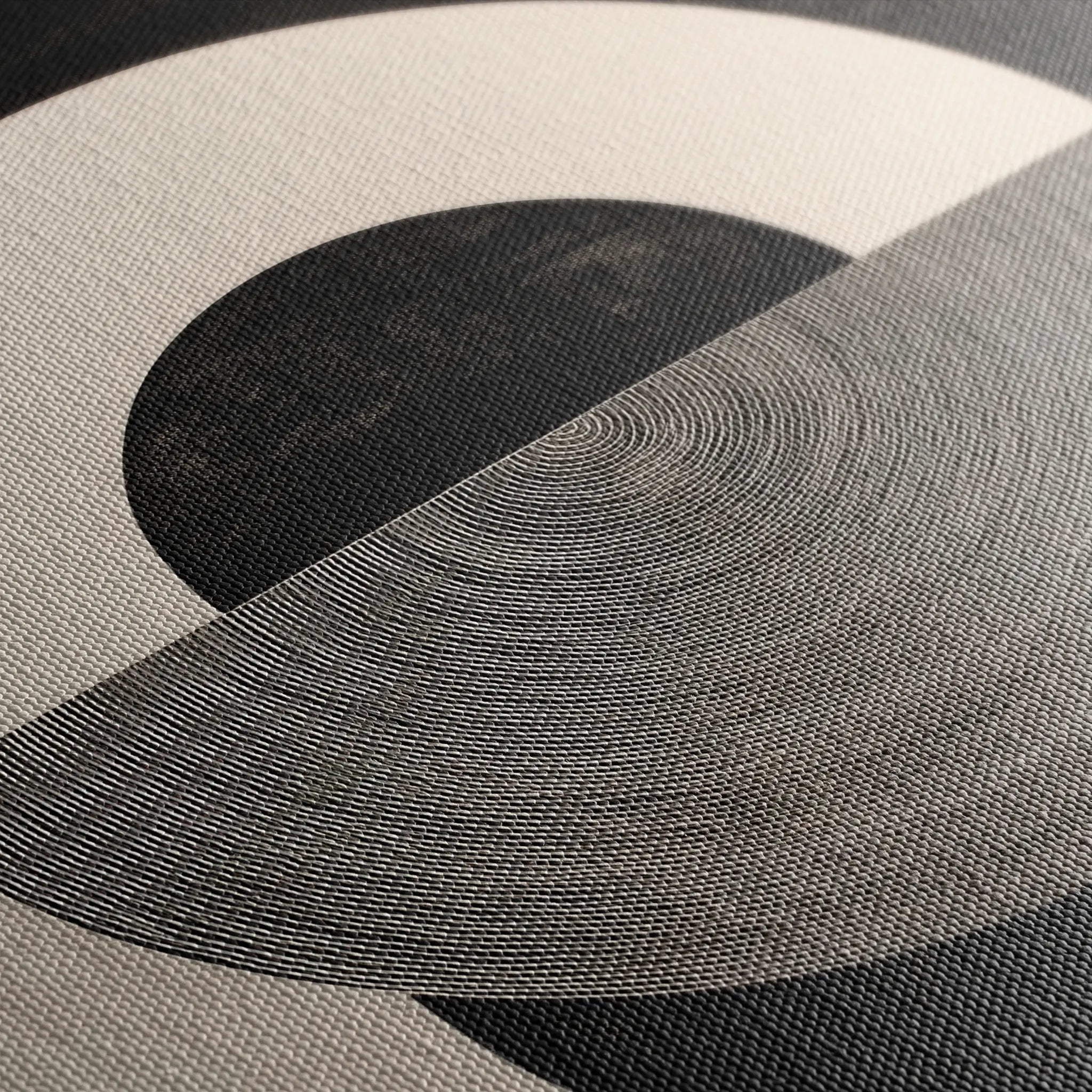 Abstract 1930 Canvas Art 18" x 24" / 45 x 60 cm / Black