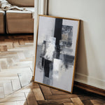 Abstract 1932 Canvas Art 18" x 24" / 45 x 60 cm / Black