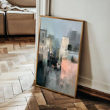 Abstract 1933 Canvas Art 18" x 24" / 45 x 60 cm / Black