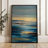 Abstract 1934 Canvas Art 18" x 24" / 45 x 60 cm / Black