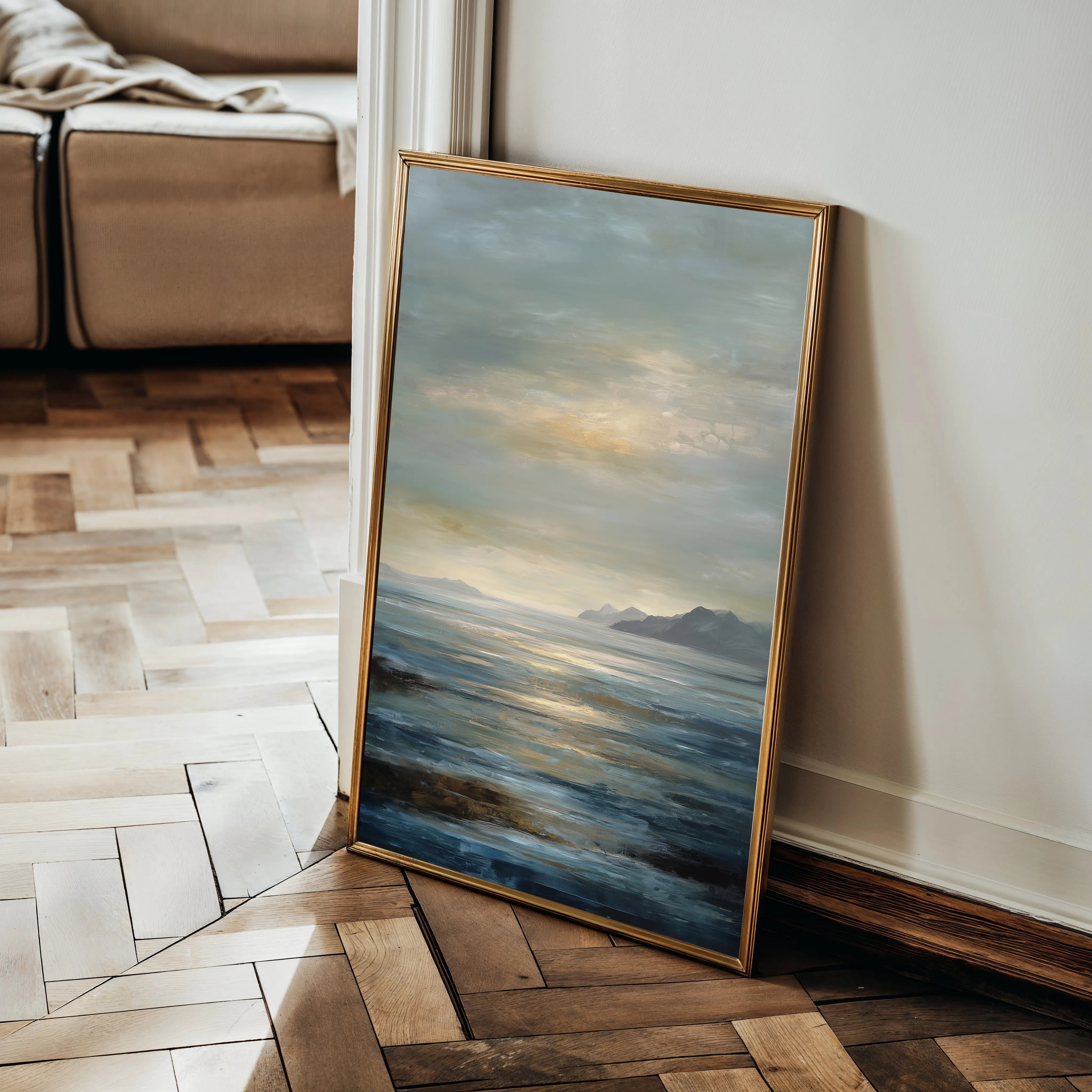 Abstract 1935 Canvas Art 18" x 24" / 45 x 60 cm / Black