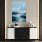 Abstract 1936 Canvas Art 18" x 24" / 45 x 60 cm / Black