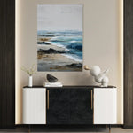 Abstract 1938 Canvas Art 60 x 40 cm / Black