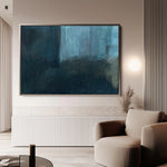 Abstract 194 Canvas Art 18" x 24" / 45 x 60 cm / Black