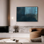 Abstract 194 Canvas Art 18" x 24" / 45 x 60 cm / Black