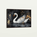 Animals 194 Canvas Art 18" x 24" / 45 x 60 cm / Black