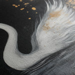 Animals 194 Canvas Art 18" x 24" / 45 x 60 cm / Black
