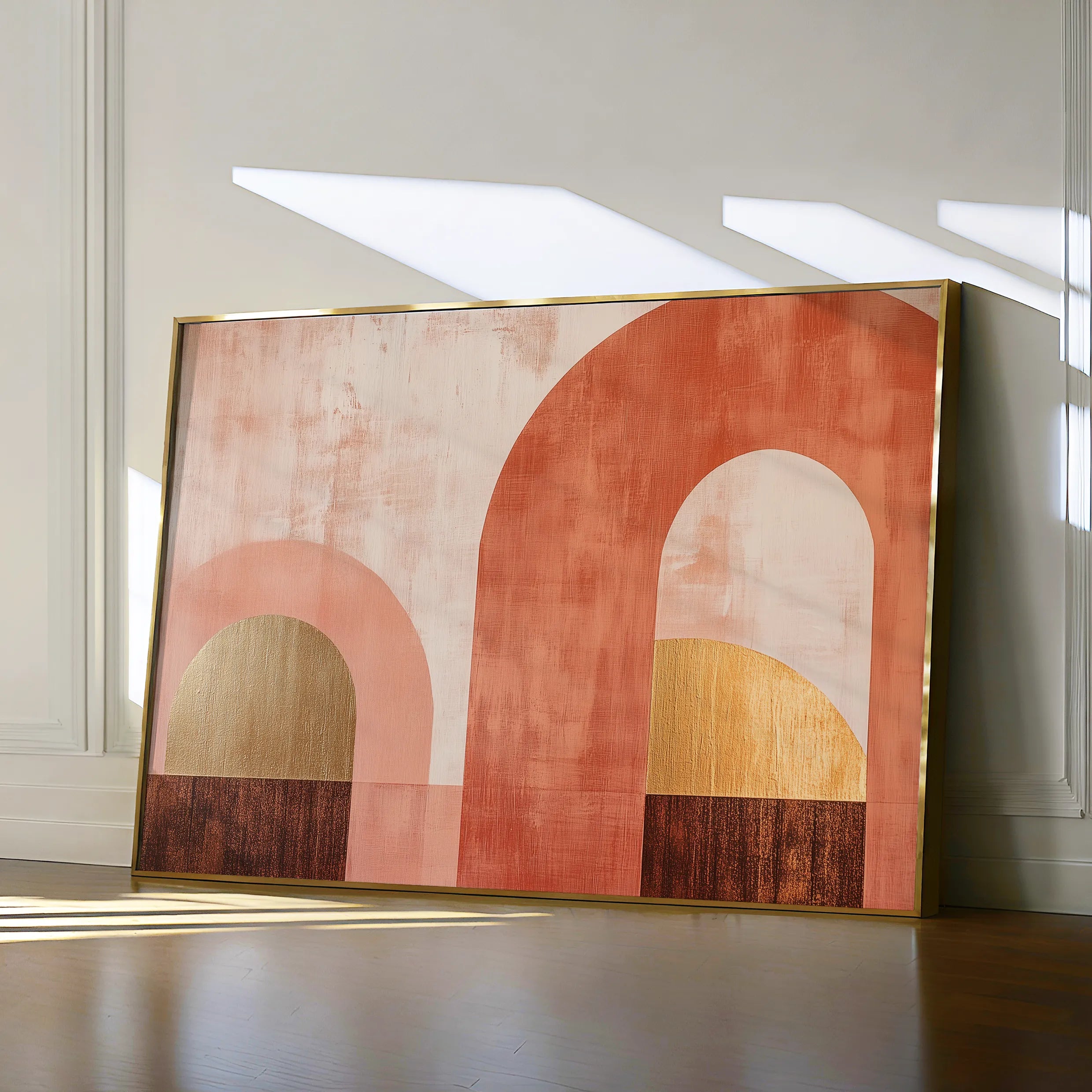 Boho 194 Canvas Art 18" x 24" / 45 x 60 cm / Black