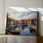 Landscape 194 Canvas Art 18" x 24" / 45 x 60 cm / Black