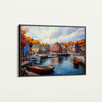 Landscape 194 Canvas Art 18" x 24" / 45 x 60 cm / Black