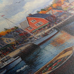 Landscape 194 Canvas Art 18" x 24" / 45 x 60 cm / Black