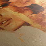 Portrait 194 Canvas Art 18" x 24" / 45 x 60 cm / Black