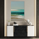 Abstract 1942 Canvas Art 18" x 24" / 45 x 60 cm / Black