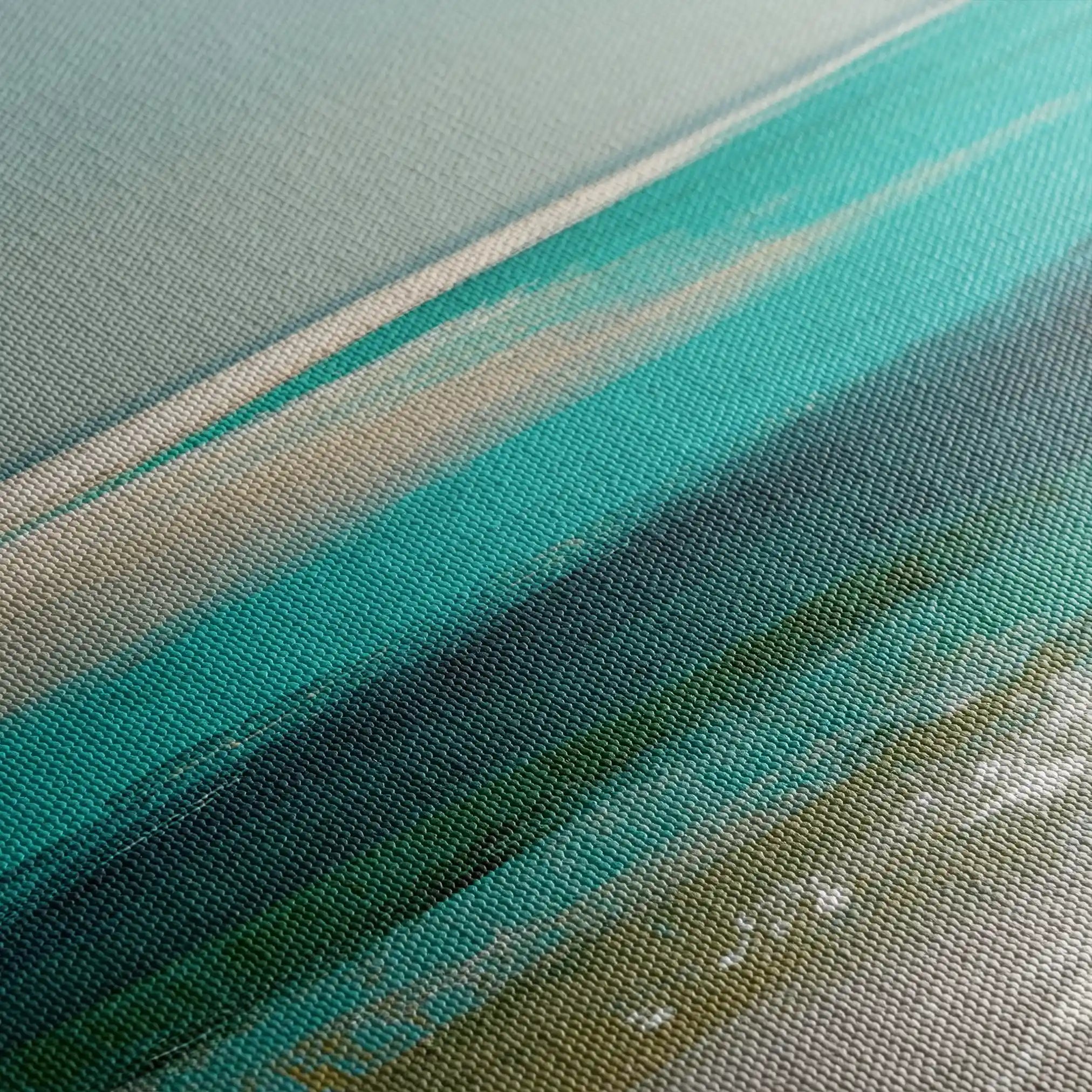 Abstract 1942 Canvas Art 60 x 40 cm / Black