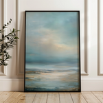 Abstract 1945 Canvas Art 18" x 24" / 45 x 60 cm / Black