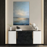 Abstract 1946 Canvas Art 18" x 24" / 45 x 60 cm / Black