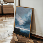 Abstract 1947 Canvas Art 18" x 24" / 45 x 60 cm / Black
