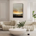 Abstract 1949 Canvas Art 60 x 40 cm / Black