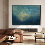 Abstract 195 Canvas Art 18" x 24" / 45 x 60 cm / Black