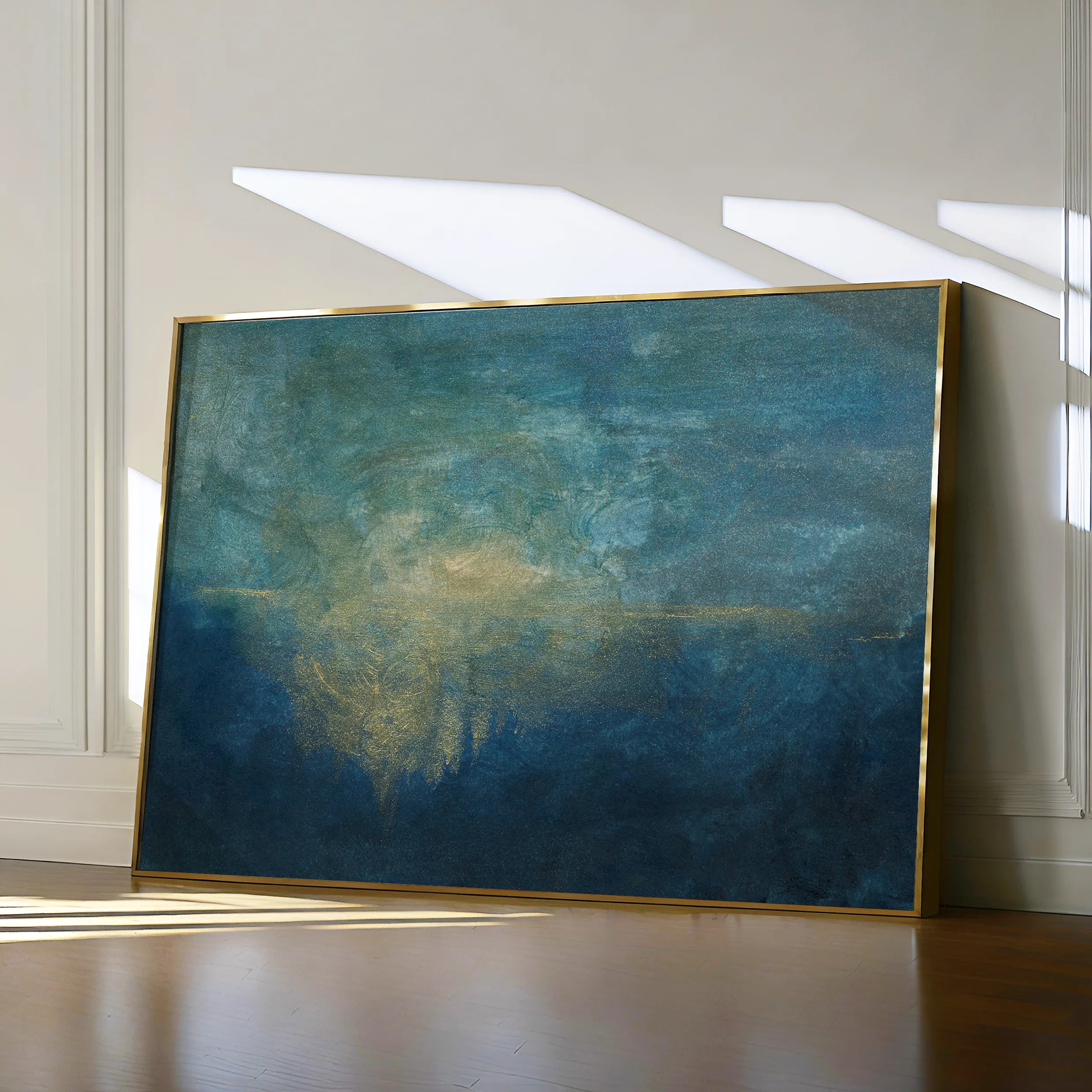 Abstract 195 Canvas Art 18" x 24" / 45 x 60 cm / Black