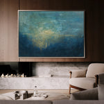 Abstract 195 Canvas Art 18" x 24" / 45 x 60 cm / Black