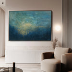 Abstract 195 Canvas Art 18" x 24" / 45 x 60 cm / Black