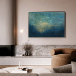 Abstract 195 Canvas Art 18" x 24" / 45 x 60 cm / Black
