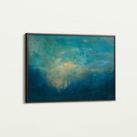 Abstract 195 Canvas Art 18" x 24" / 45 x 60 cm / Black
