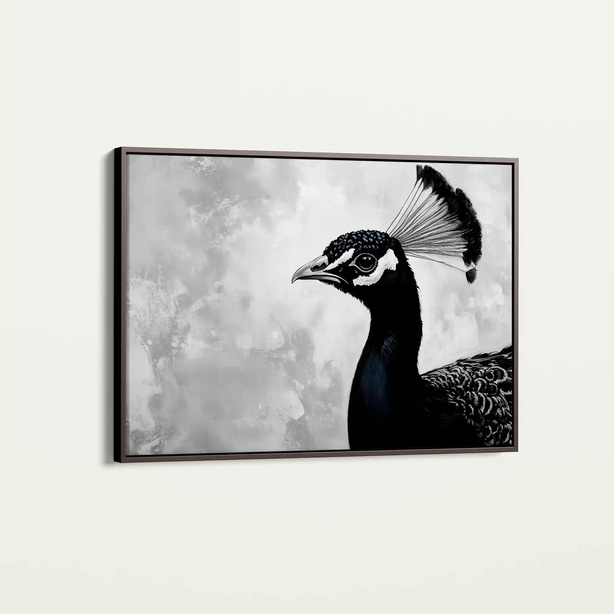 Animals 195 Canvas Art 60 x 40 cm / Black