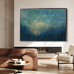 Abstract 195 Canvas Art 60 x 40 cm / Black