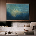 Abstract 195 Canvas Art 60 x 40 cm / Black
