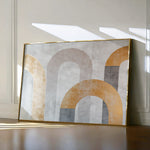 Boho 195 Canvas Art 18" x 24" / 45 x 60 cm / Black