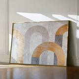 Boho 195 Canvas Art 18" x 24" / 45 x 60 cm / Black