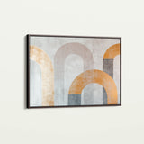 Boho 195 Canvas Art 18" x 24" / 45 x 60 cm / Black