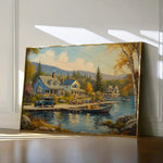 Landscape 195 Canvas Art 18" x 24" / 45 x 60 cm / Black