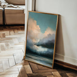 Abstract 1951 Canvas Art 18" x 24" / 45 x 60 cm / Black