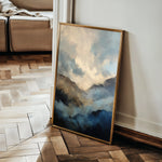 Abstract 1954 Canvas Art 18" x 24" / 45 x 60 cm / Black