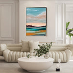 Abstract 1955 Canvas Art 60 x 40 cm / Black
