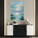 Abstract 1956 Canvas Art 18" x 24" / 45 x 60 cm / Black