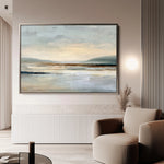 Abstract 1957 Canvas Art 18" x 24" / 45 x 60 cm / Black