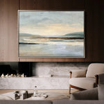 Abstract 1957 Canvas Art 18" x 24" / 45 x 60 cm / Black
