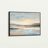 Abstract 1957 Canvas Art 18" x 24" / 45 x 60 cm / Black