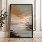 Abstract 1959 Canvas Art 18" x 24" / 45 x 60 cm / Black