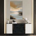 Abstract 1959 Canvas Art 18" x 24" / 45 x 60 cm / Black