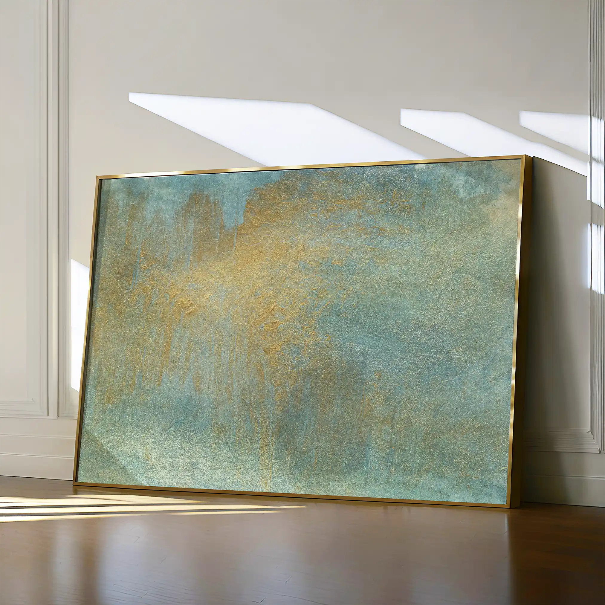 Abstract 196 Canvas Art 60 x 40 cm / Black