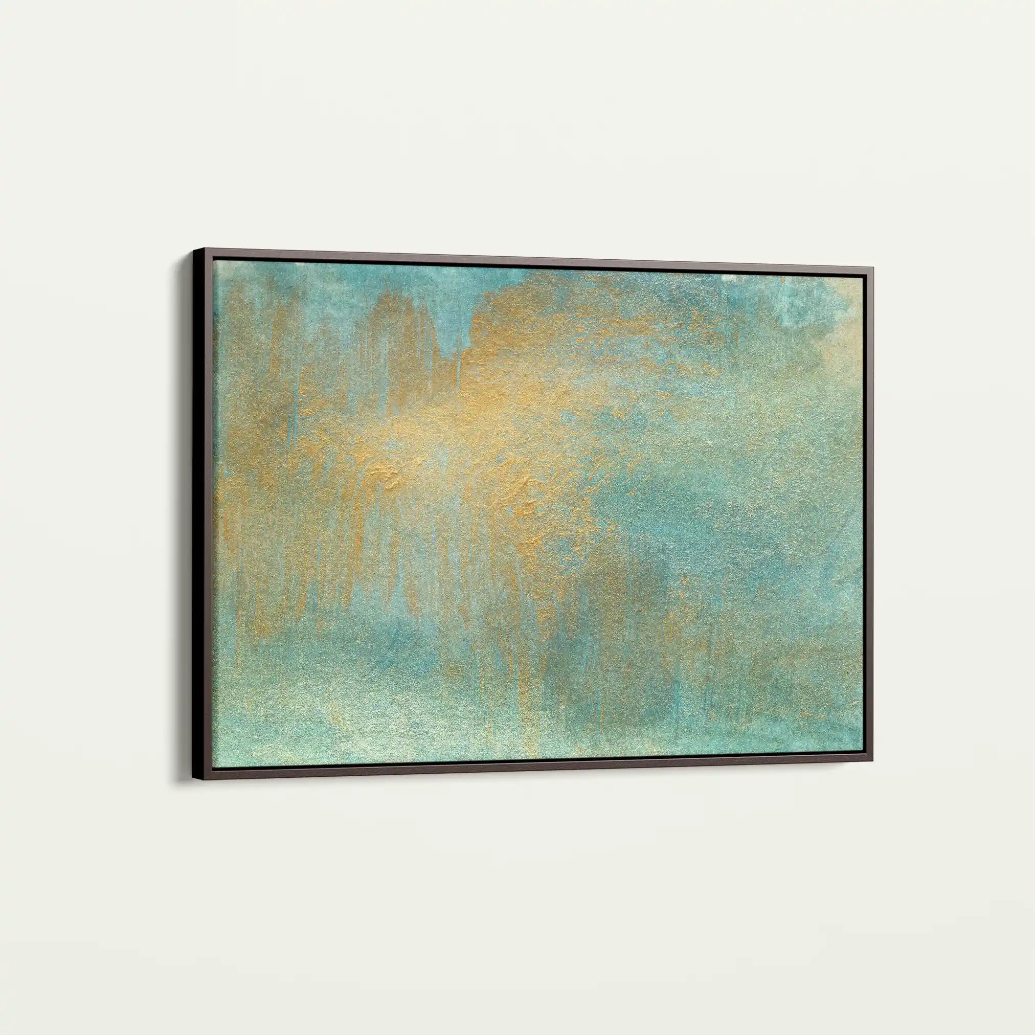 Abstract 196 Canvas Art 60 x 40 cm / Black