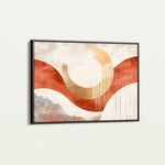 Boho 196 Canvas Art 18" x 24" / 45 x 60 cm / Black