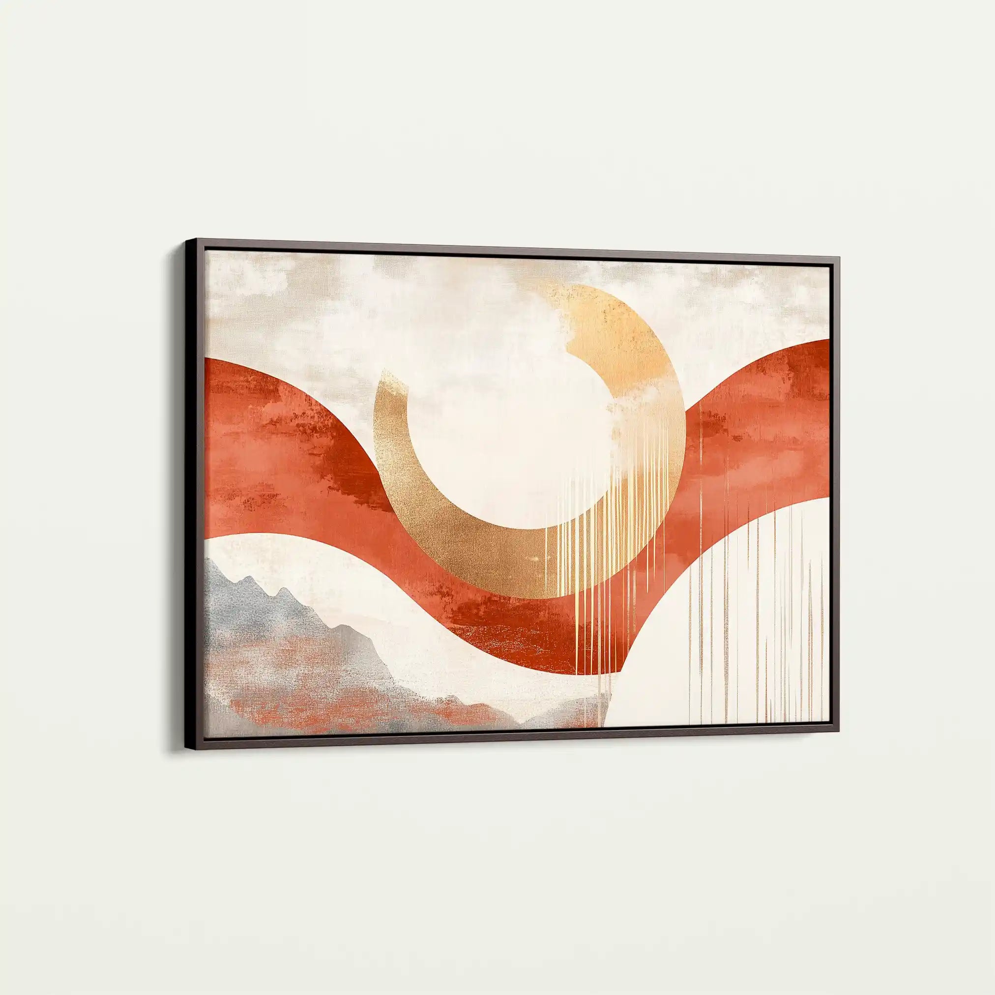 Boho 196 Canvas Art 60 x 40 cm / Black