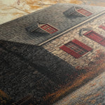Landscape 196 Canvas Art 18" x 24" / 45 x 60 cm / Black